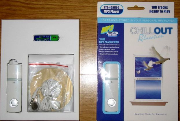CHILLOUT - 130 utworów relaksacyjnych MP3 USB pamięć