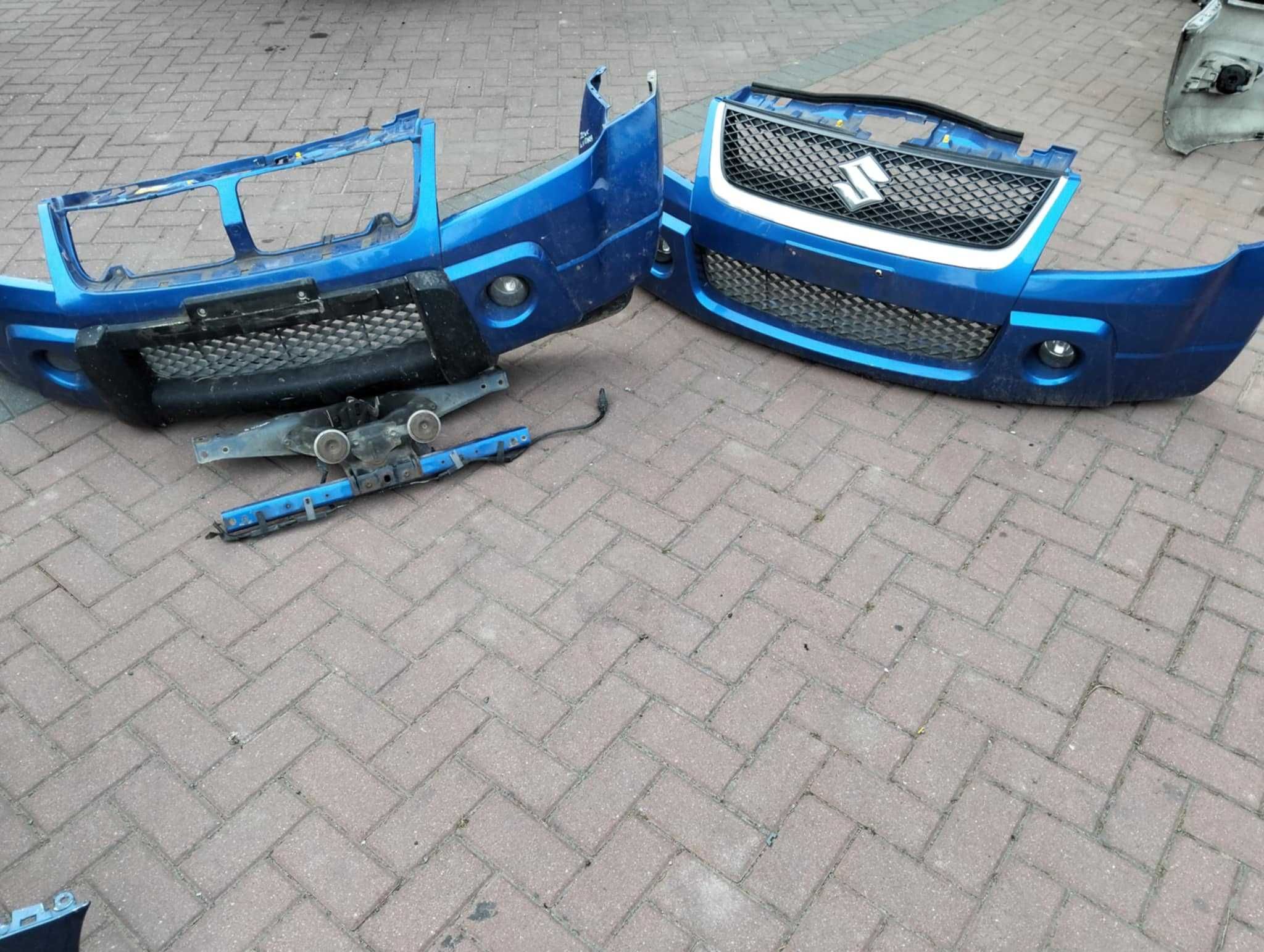 Suzuki Grand Vitara II 2 zderzak przód kompletny ZCW kod lakieru