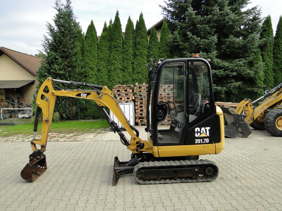 Minikoparka Koparka Caterpillar CAT 301.7 D OryginałZadbanaSprowadzona