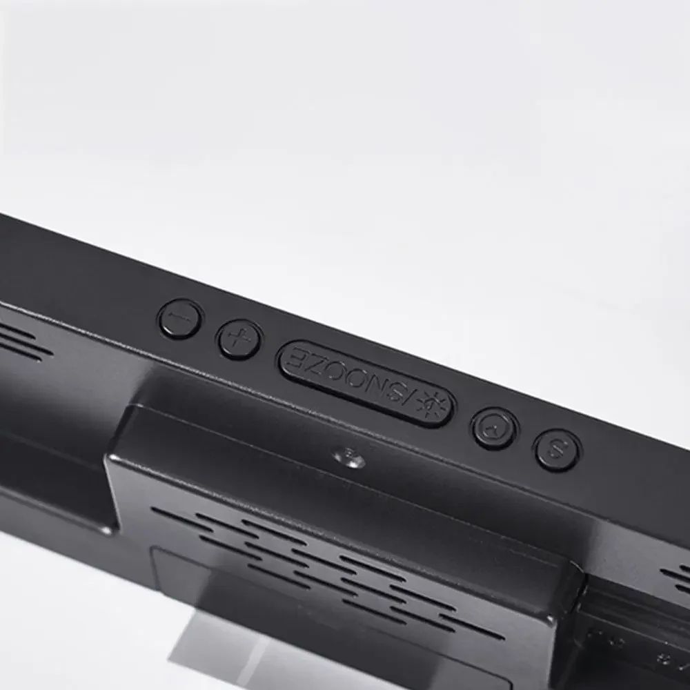 Budzik zegar elektroniczny LED cyfrowy alarm termometr USB