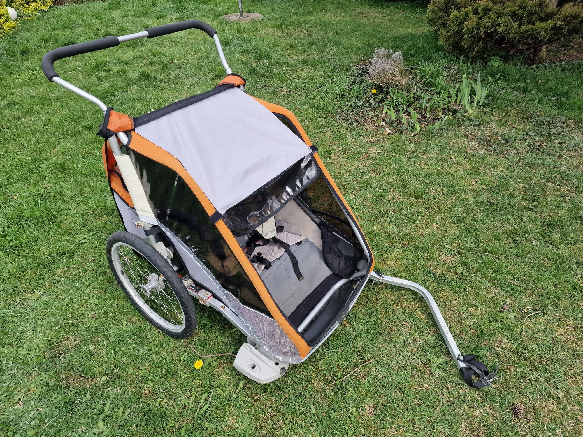 Chariot Cougar 2 - przyczepka rowerowa dziecięca / wózek / amortyzacja