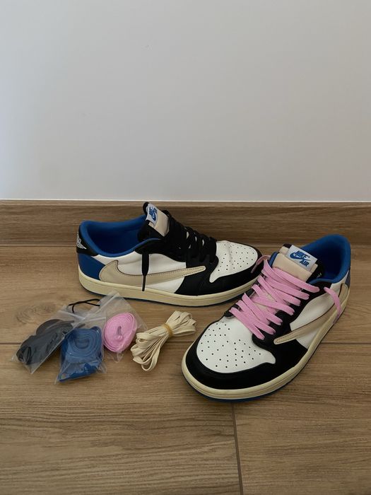 jordan 1 low fragment x travis scott