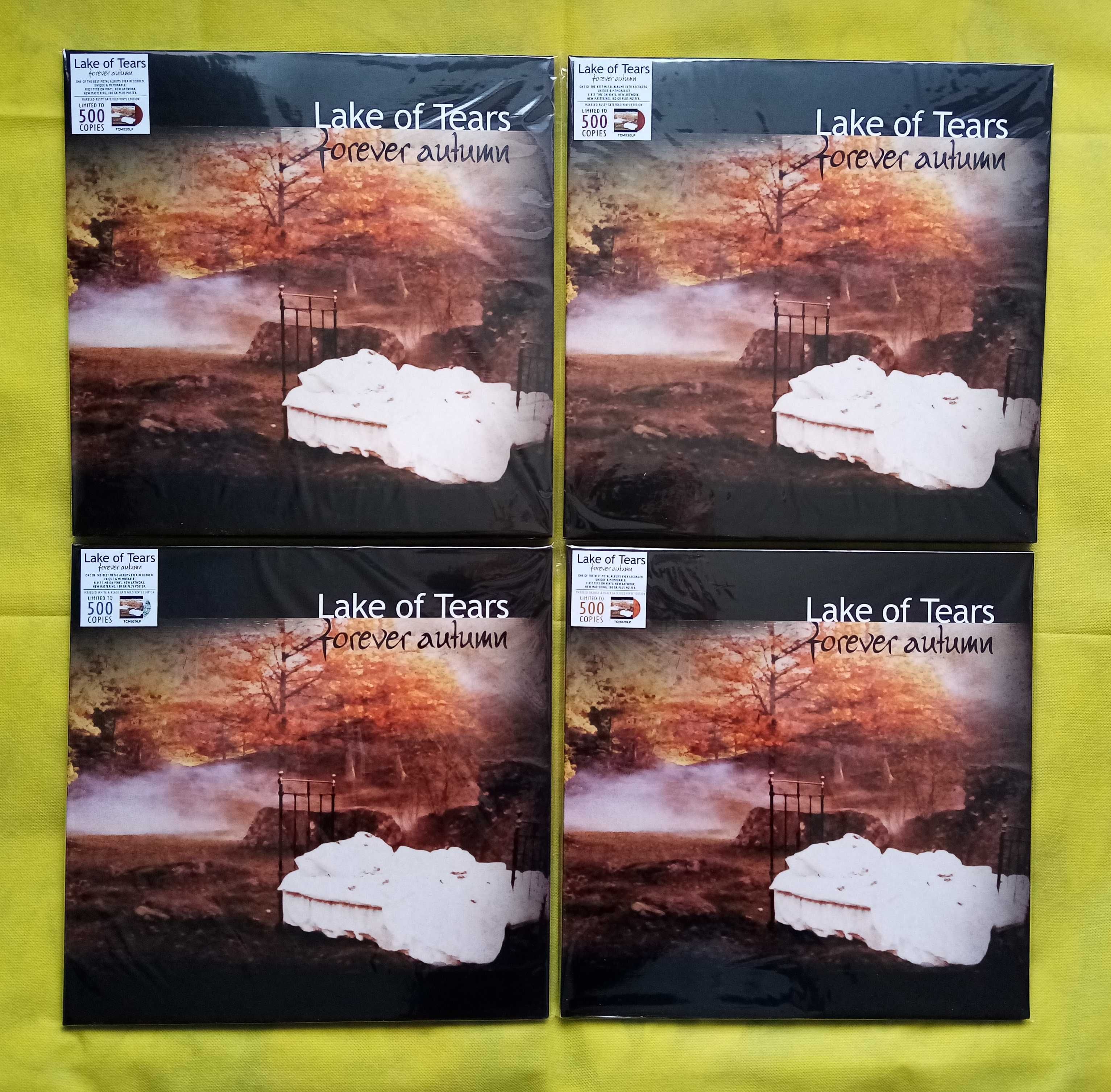LAKE OF TEARS "Forever Autumn" Color LP, Digipack CD, Tape MC