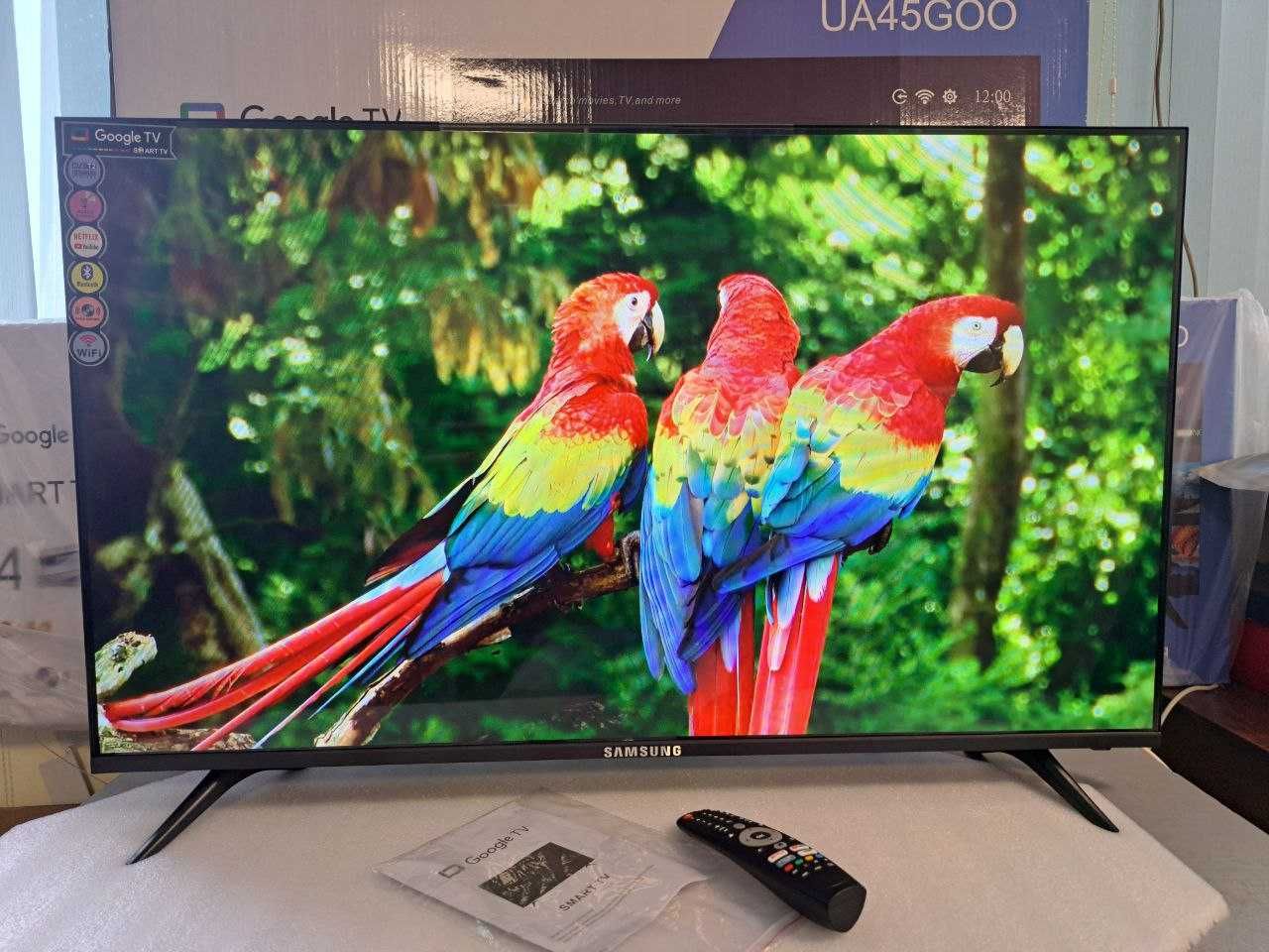 Смарт телевізор Самсунг 55' 142см GoogleTV,4K, WIFI голосове керування