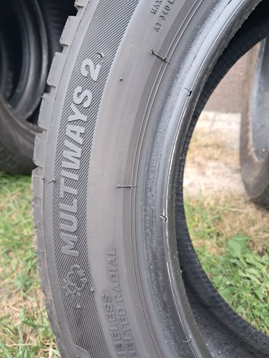 195/55 R16 91V M+S - Lassa Multiways 2 4season - 6/2022- 6mm- cena = 2