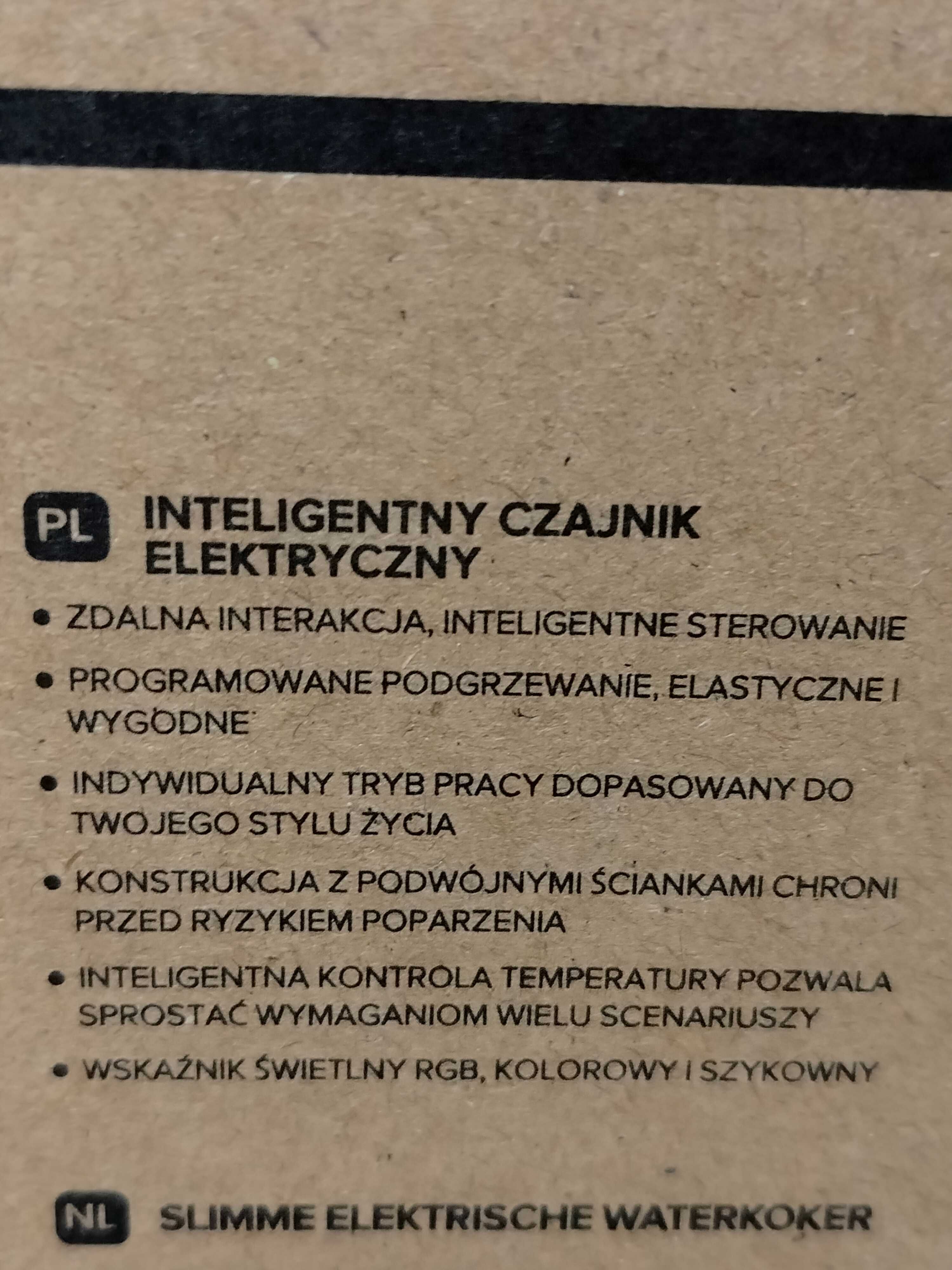 Inteligentny czajnik Aigostar Benjamin 2200W 1,7L