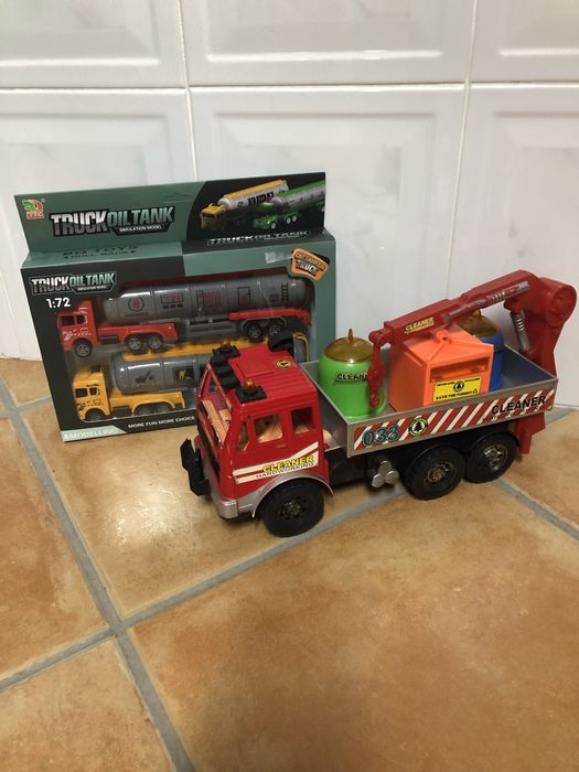 Camião de reciclagem