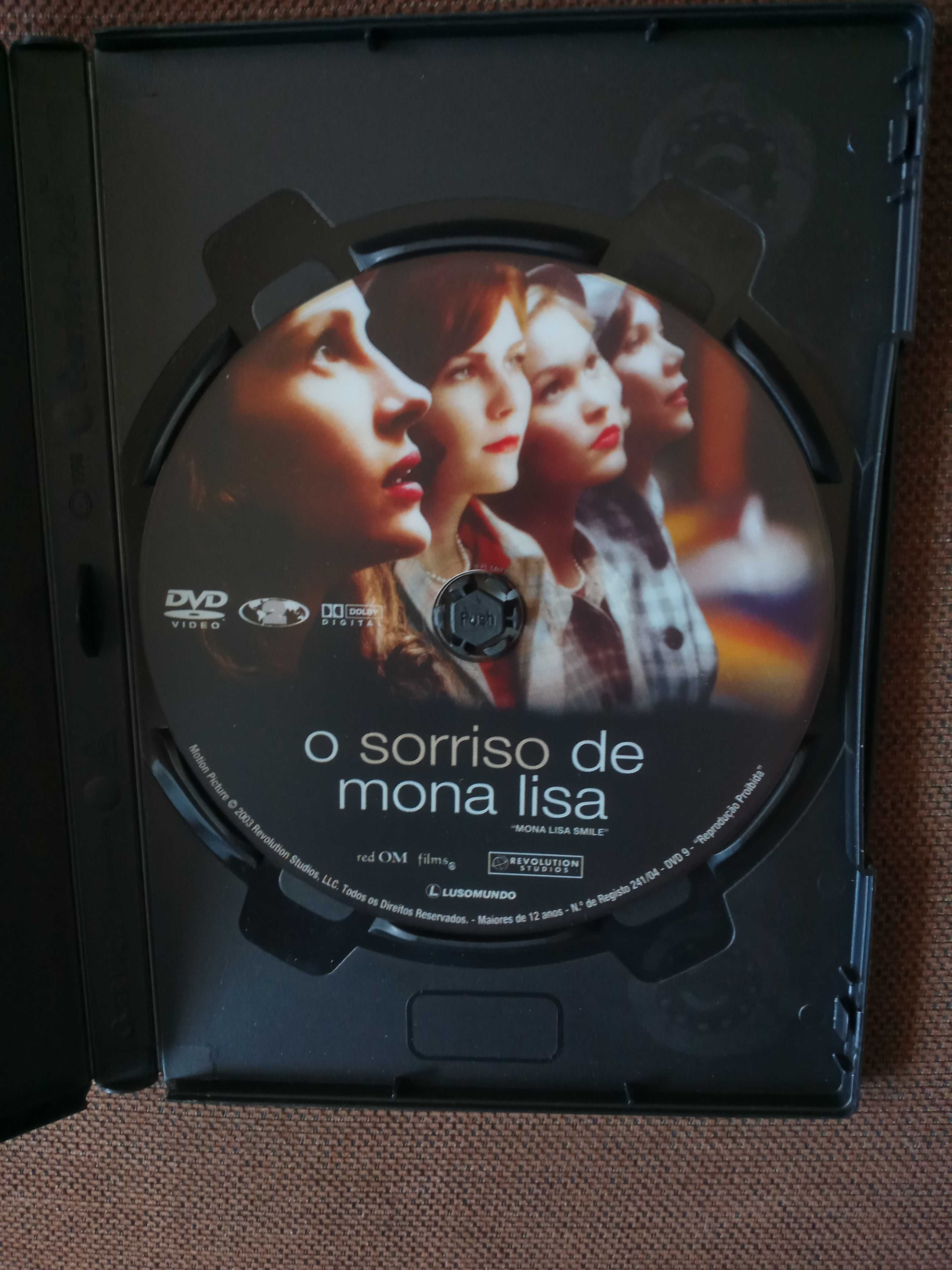 filme dvd original - o sorriso de mona lisa - novo