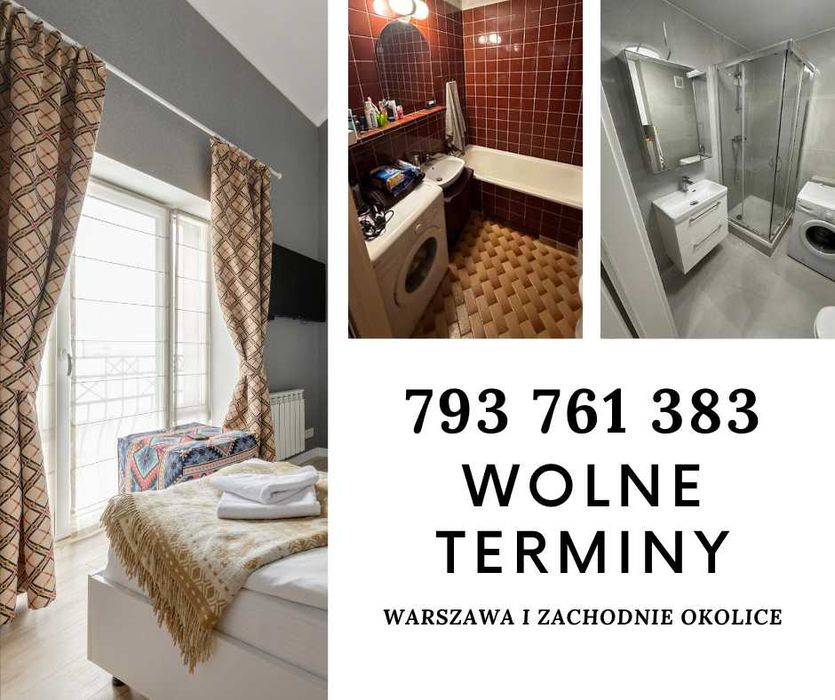 Remonty, wykończenia wnętrz  WOLNE TERMINY
