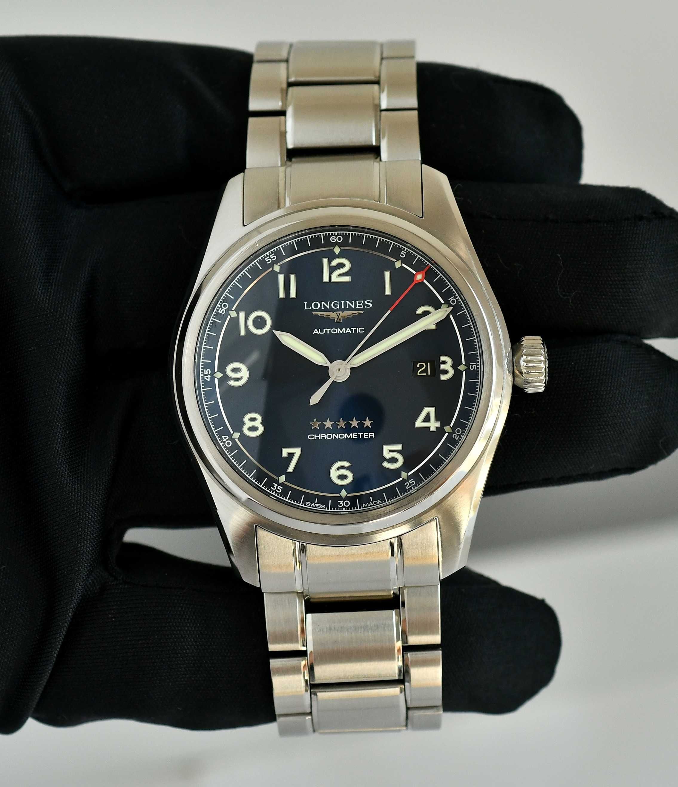 Zegarek LONGINES Spirit Automatic Chronometer Ref. L.3.811.4 - 43mm