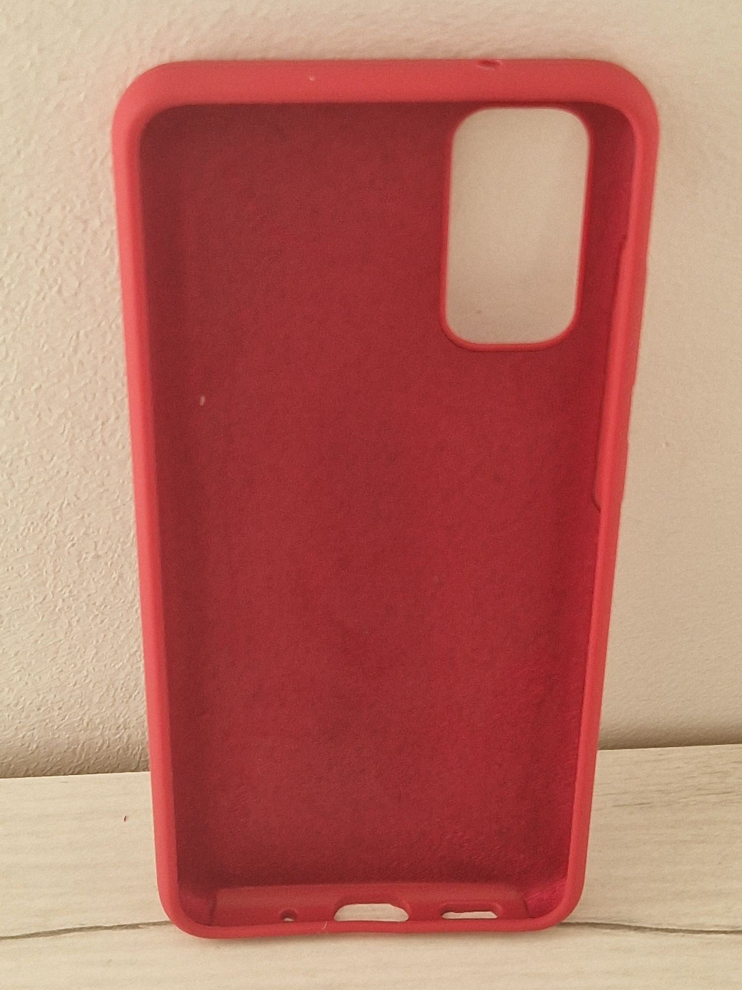 Silicone Lite Case do Samsung Galaxy S20 bordowy