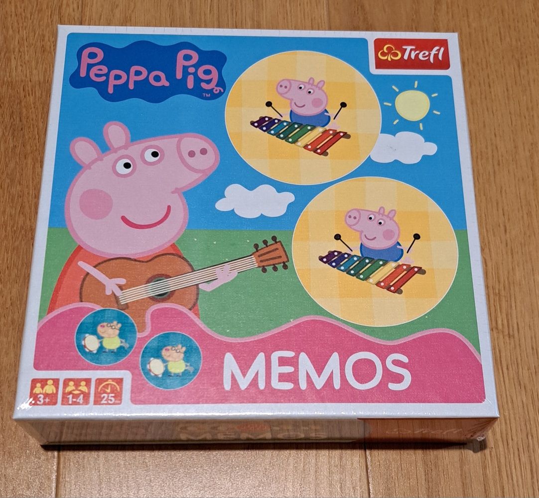 Gra Memory Świnka Peppa nową zafoliowana