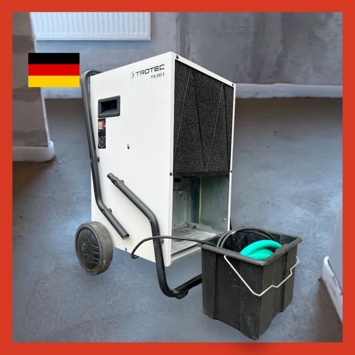 Осушитель воздуха аренда 180м 70л TROTEC 350S мощный промышленный