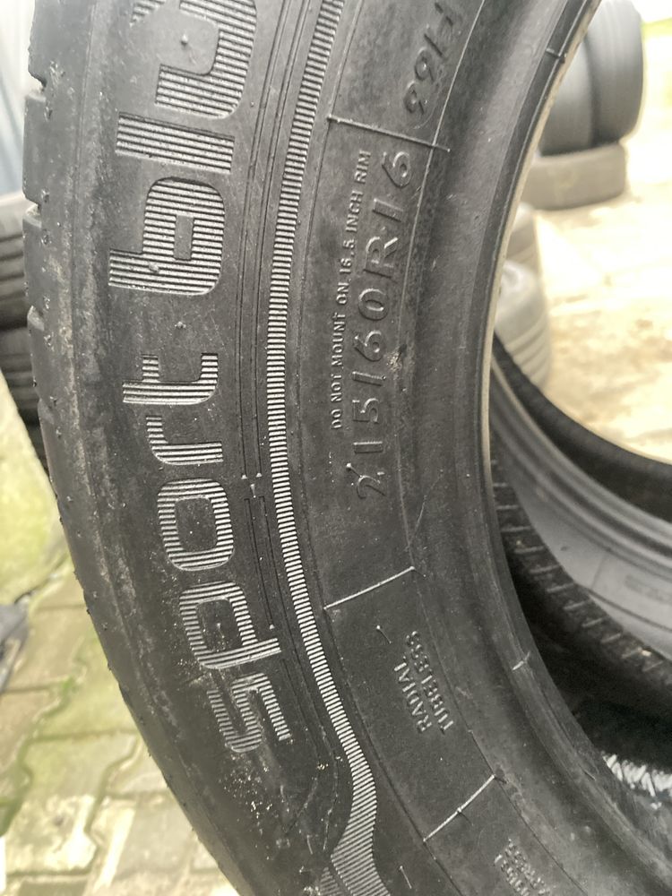 2x 215/60r16 Dunlop montaż 0zł szczecin