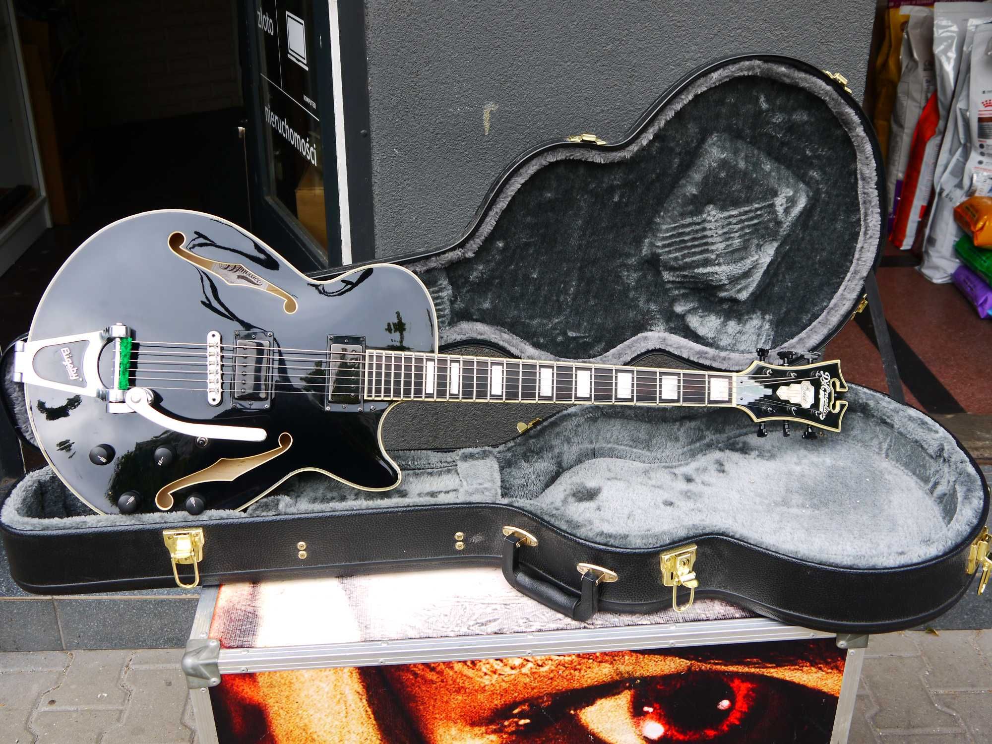 Gitara D'angelico EX-SS BLACK + case 2015