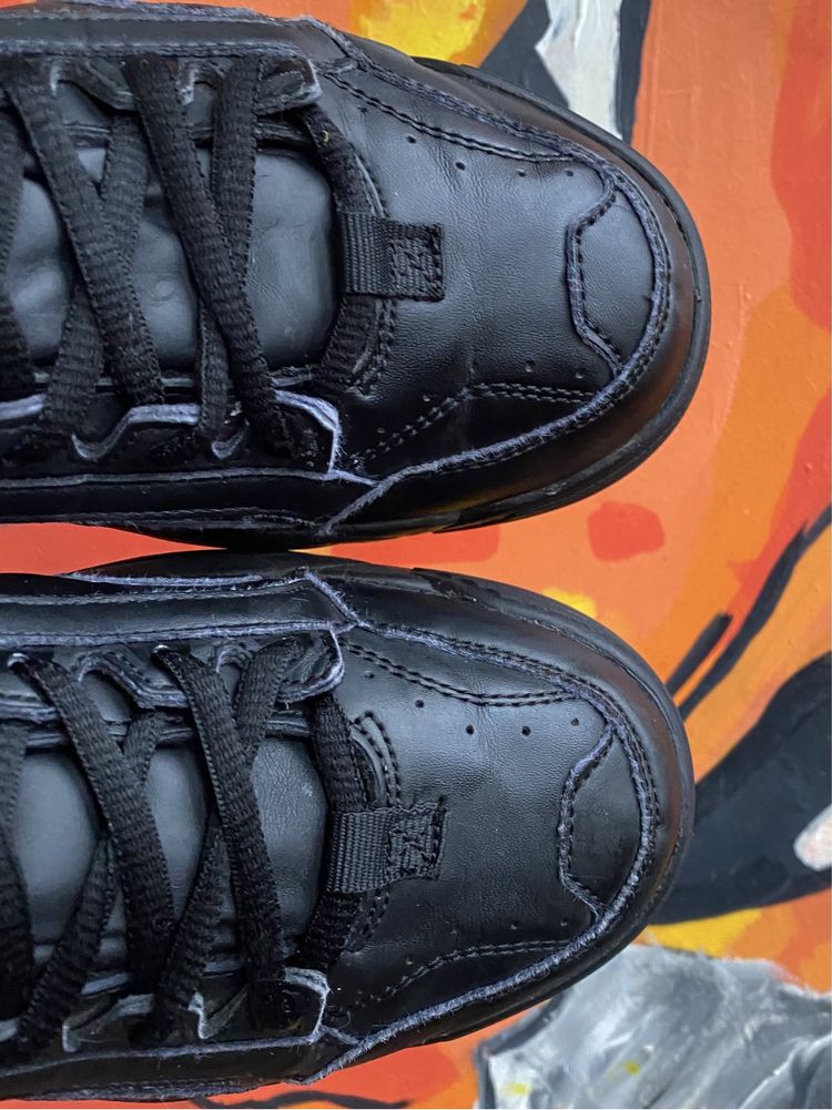 Skechers кроссовки 36 размер кожаные чёрные оригинал