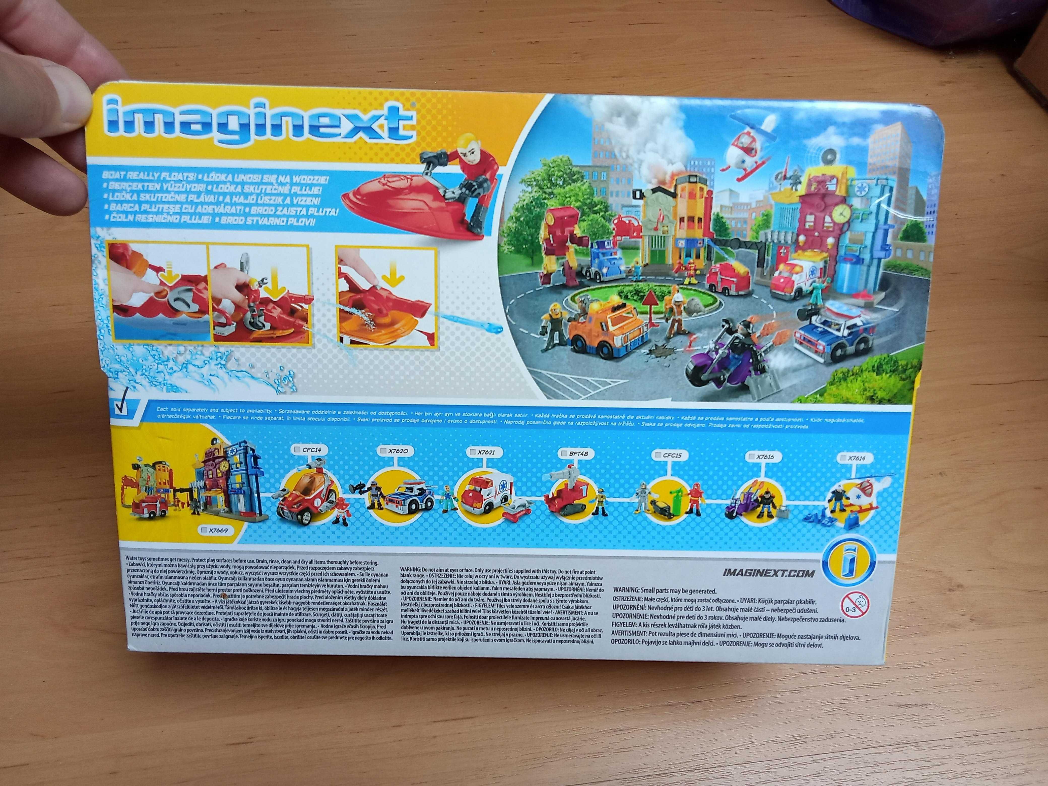 Fisher Price Imaginext CGH88 Łódź Strażacka Kuter