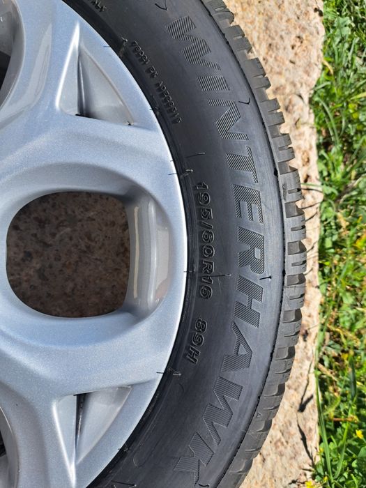 Нові зимові шини 195/60R16 Firestone WinterHawk 4 диски сітроен R16