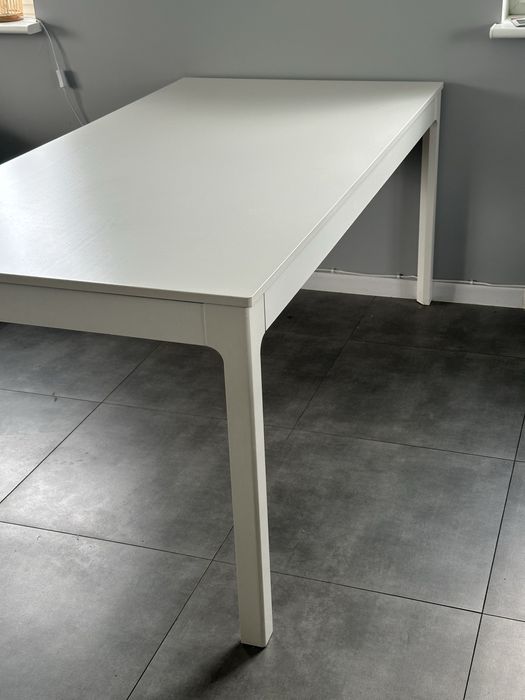 Stół Ikea Ekedalen 180-240x90 wys. 75. Bialy