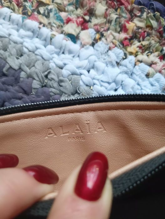 Alaïa Paris — шкіряний клатч / косметичка (оригінал)
