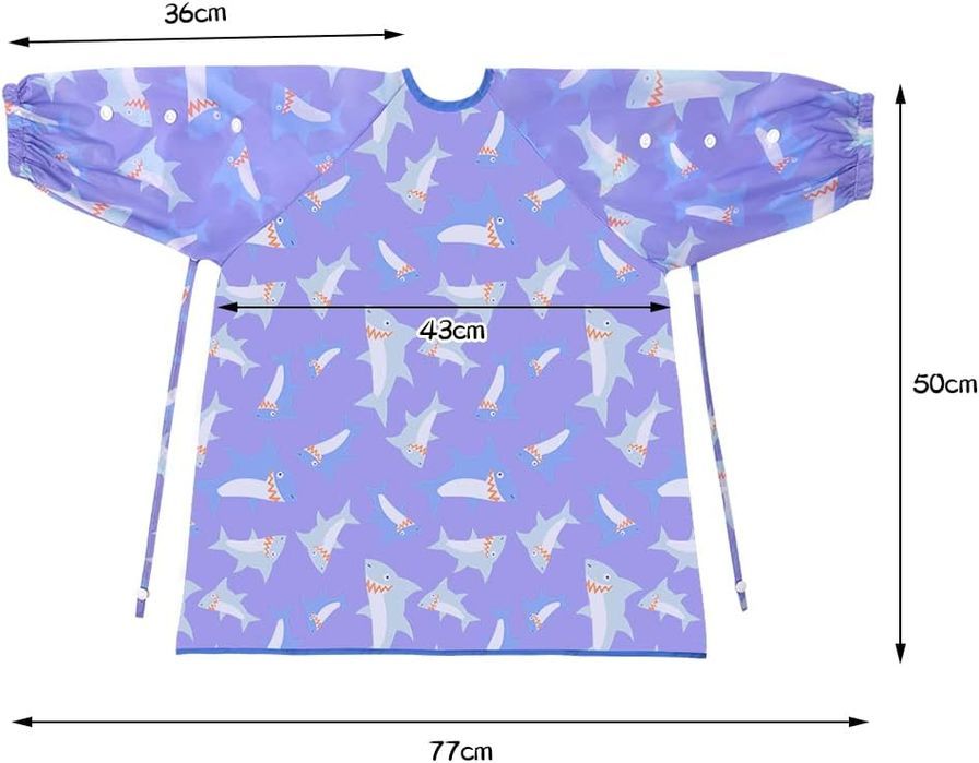 Śliniak dla niemowląt wodoodporny antypoślizgowy regulowany do 3 lat