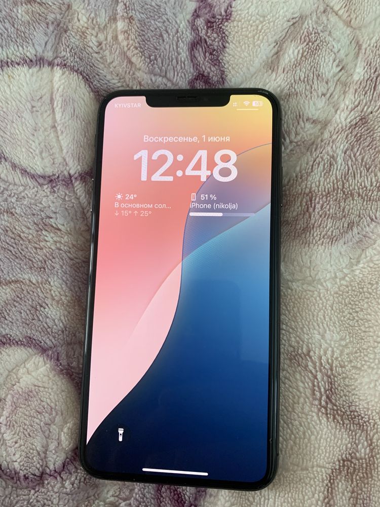 Iphone xs max 256