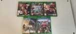 Lote jogos Xbox One/Series X/GTA 5/AC Odyssey/Farcry4/wwe20