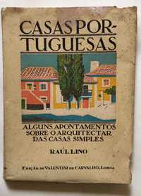 Casas Portuguesas - Raul Lino - 1ª Edição
