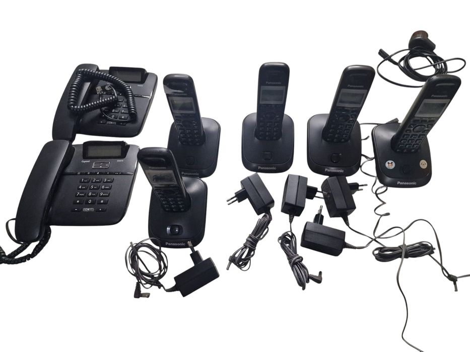 Telefony stacjonarne zestaw