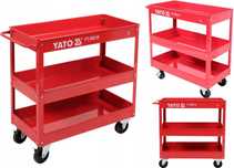 YATO YT-55210 WÓZEK WARSZTATOWY NARZĘDZIOWY 3 POZIOMY NOŚNOŚĆ MAX 130KG