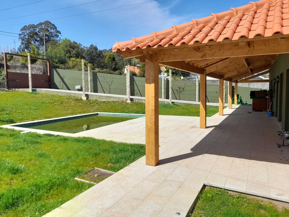 Telheiros em madeira