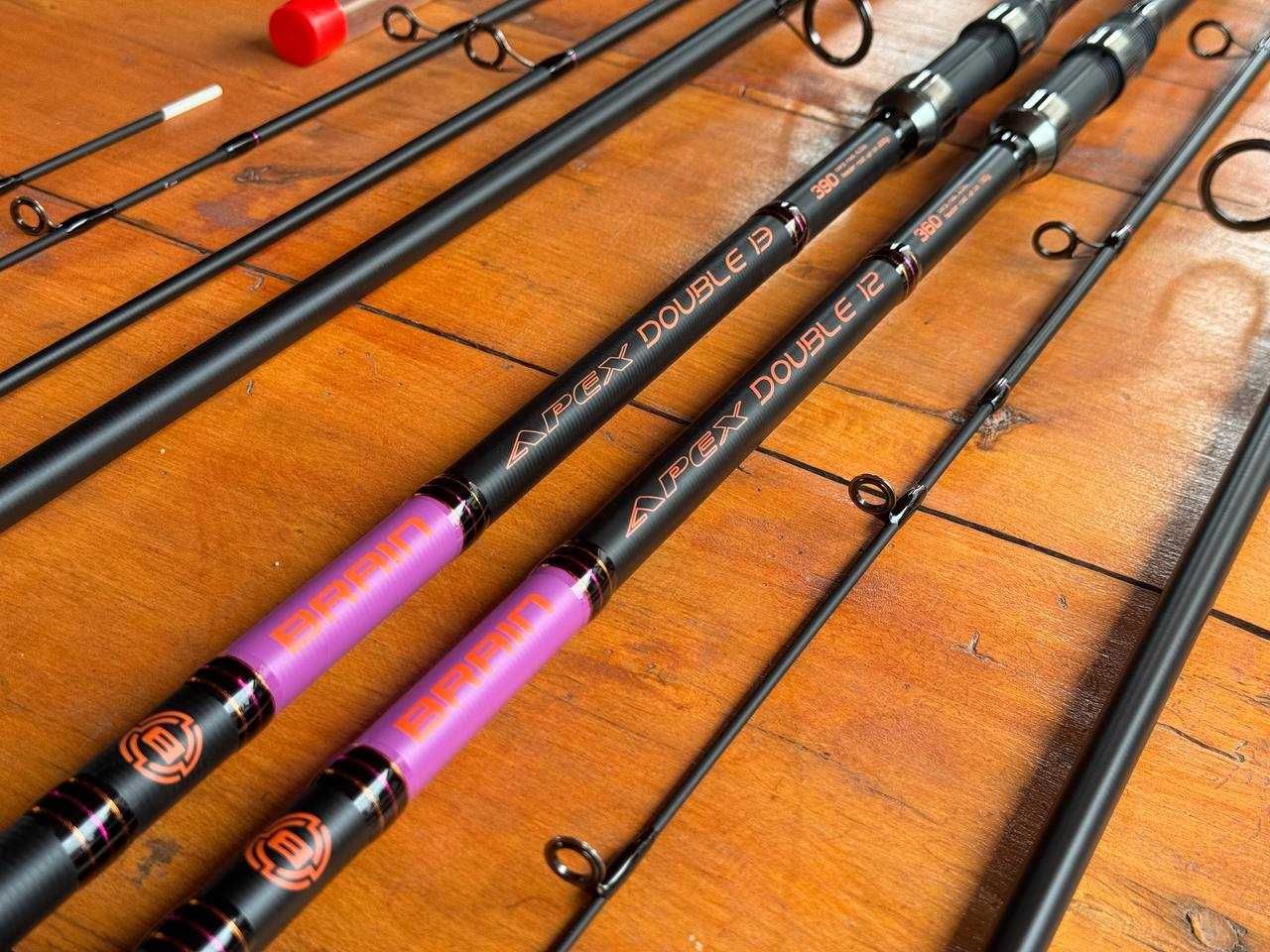 Удилище карпово фидерное Apex Double 3.6м-3.25lbs/3,5lbs; 3.9м-4,5lbs