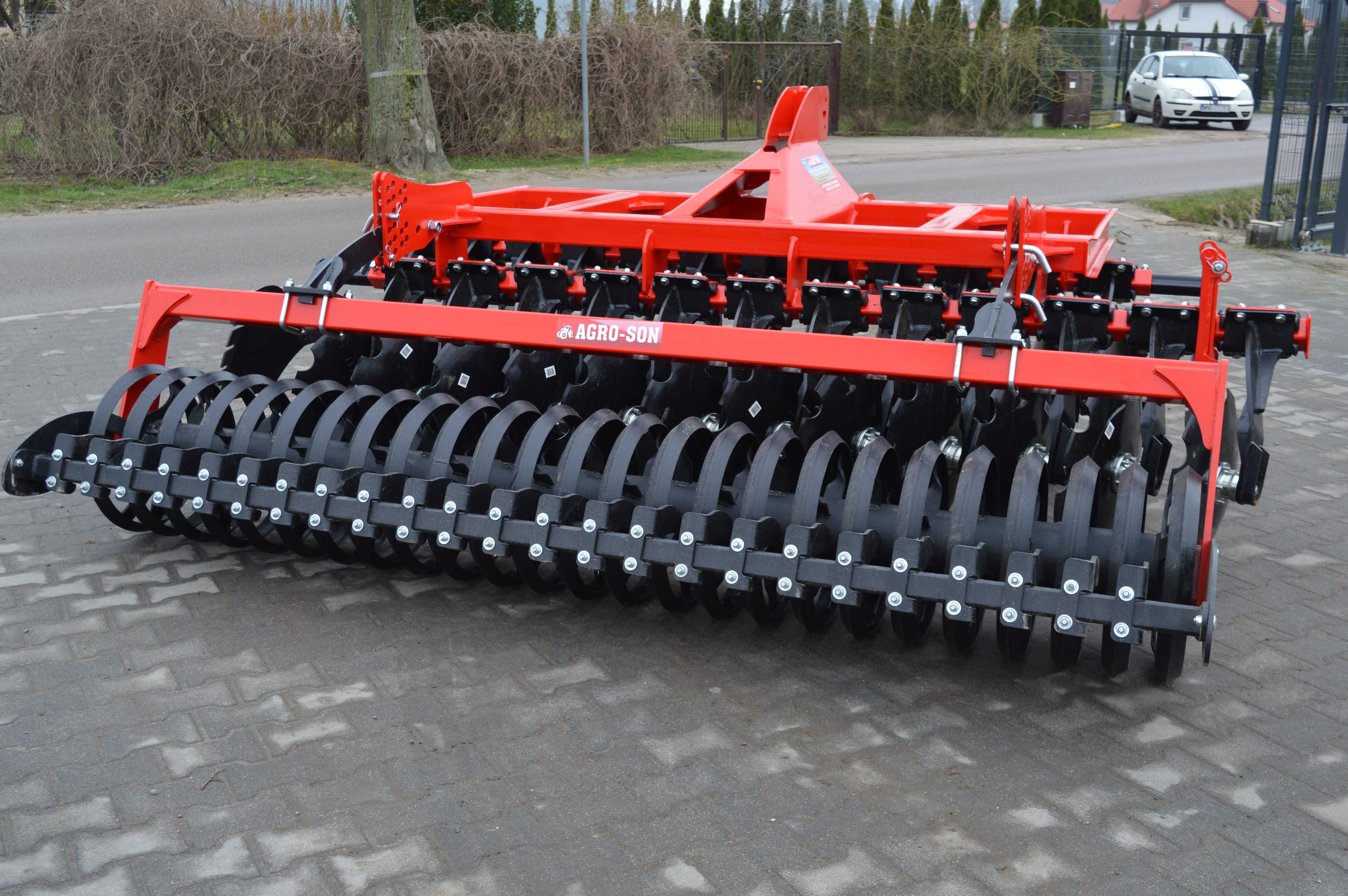 Brona talerzowa agregat 3m od firmy AGRO-KLON daszek PROMOCJA !