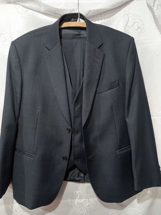 #1062 Wełniany garnitur męski Szefler