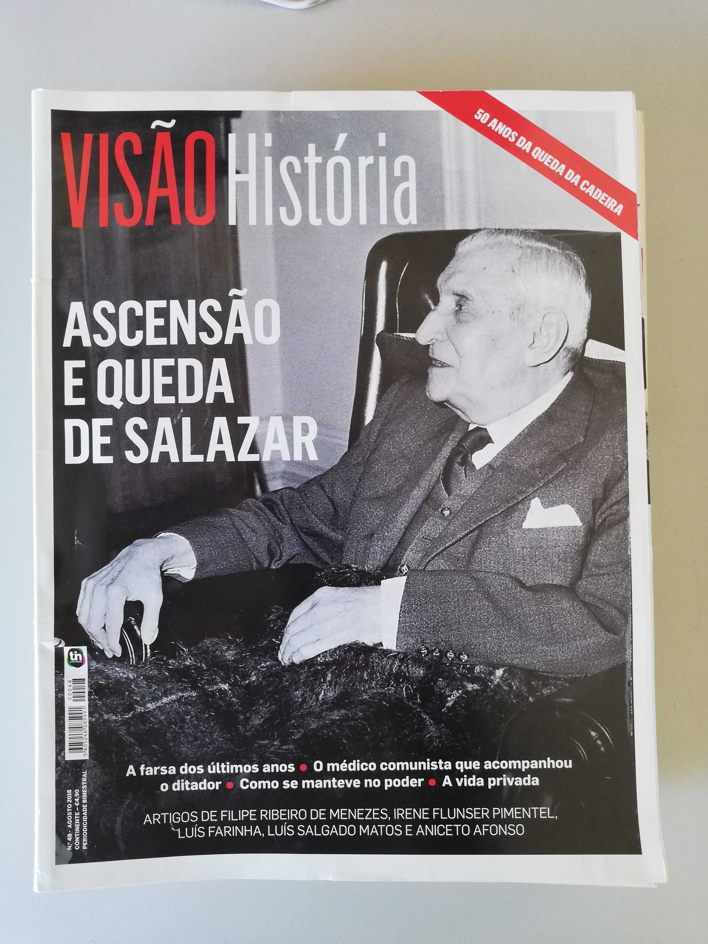 Revista Visão História - vários números disponíveis, venda individual
