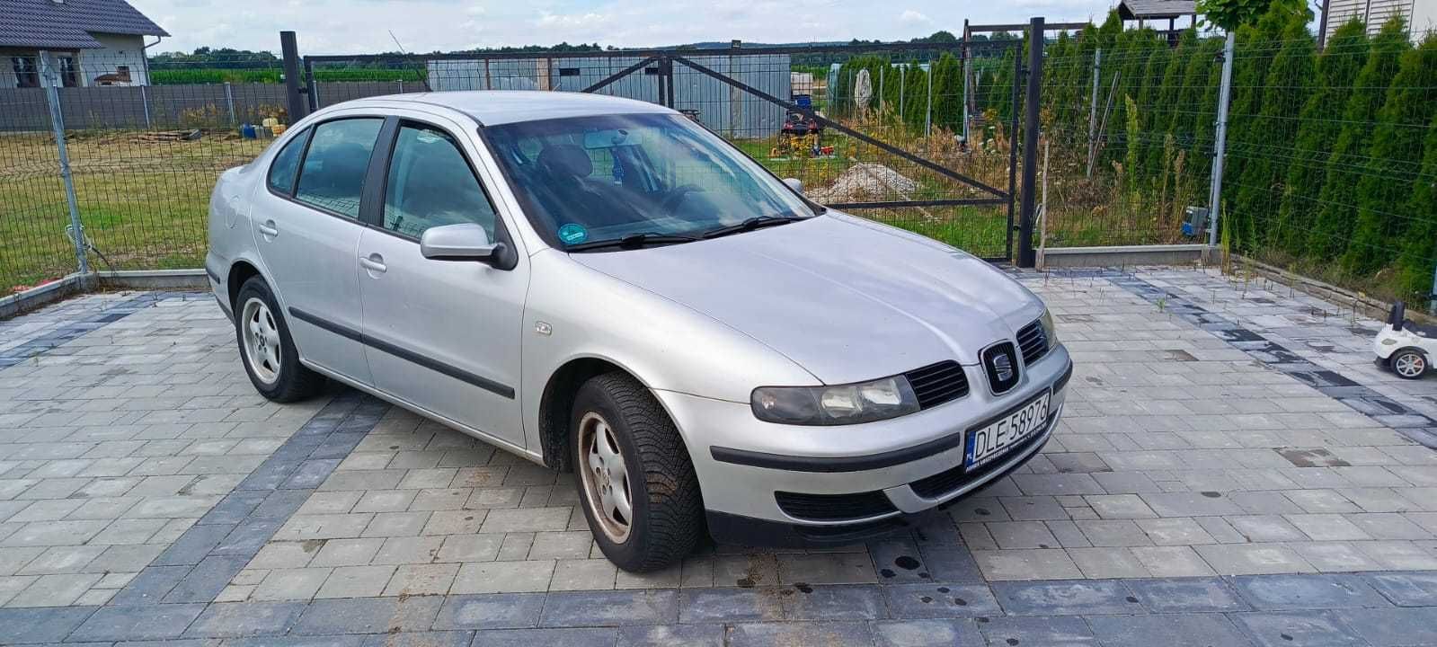 Seat Toledo 1.6 Benzyna  2001 Clima  4x El. szyby Przegląd i OC ważne