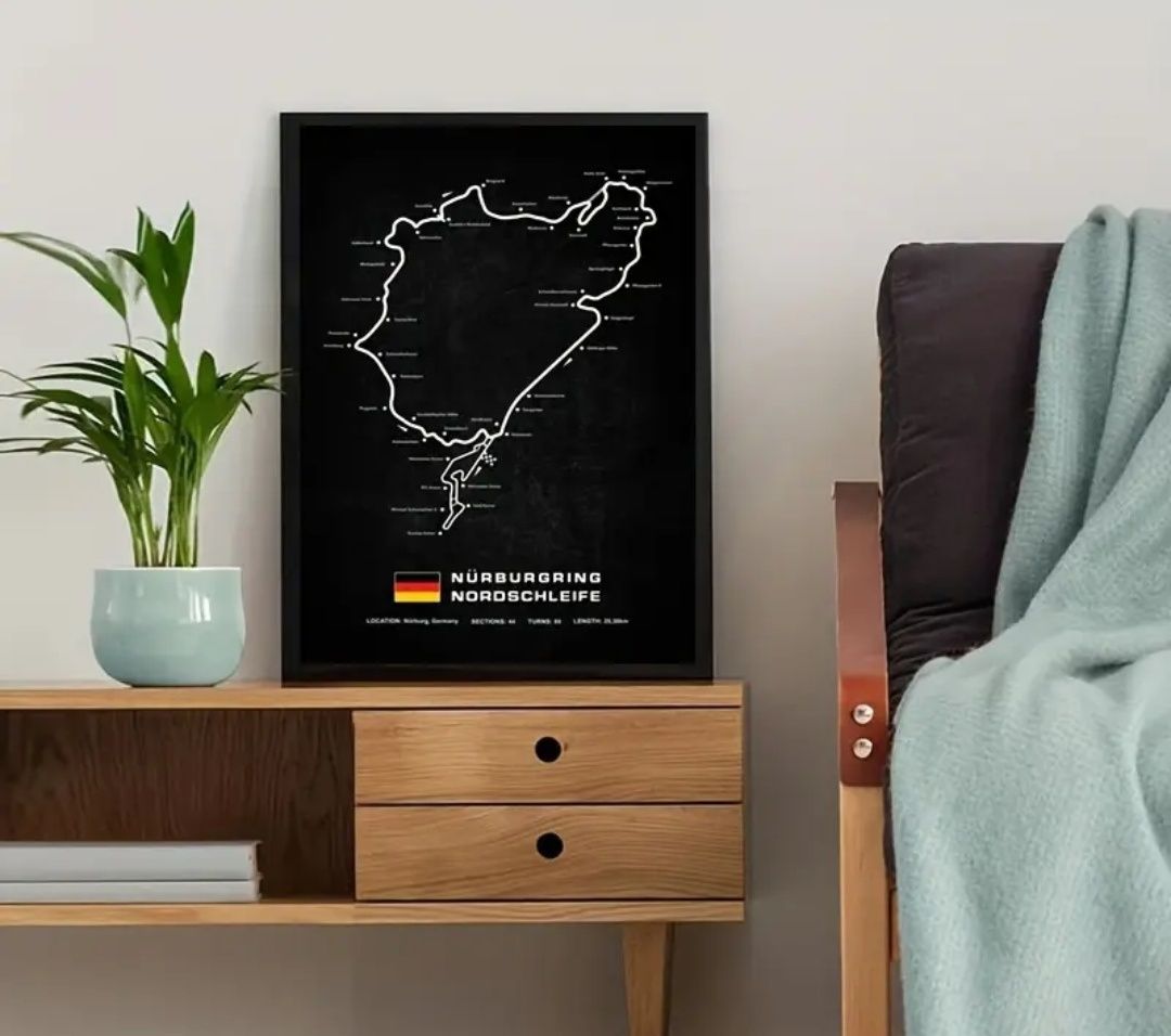 Plakat Nürburgring Nordschleife