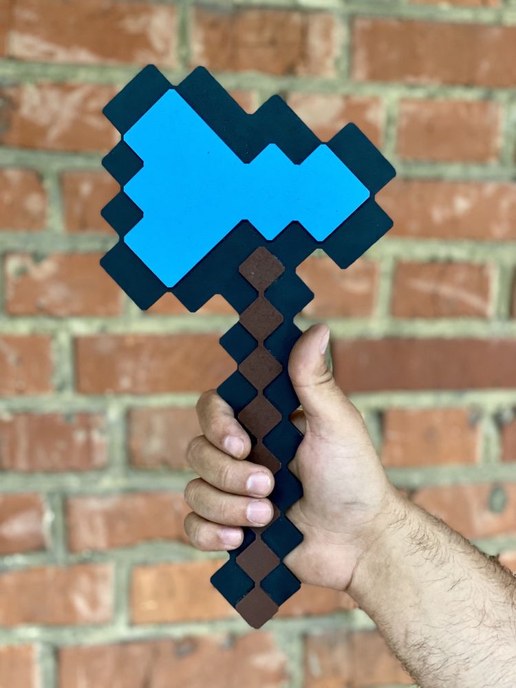 Майнкрафт Minecraft алмазний меч кірка сокира дерев’яна іграшка