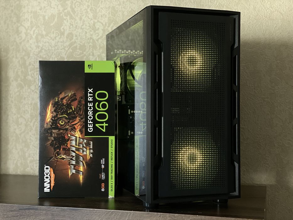 Ігровий ПК RTX 4060 | Ryzen 5 5600 | 500GB NVME | Компʼютер для ігор
