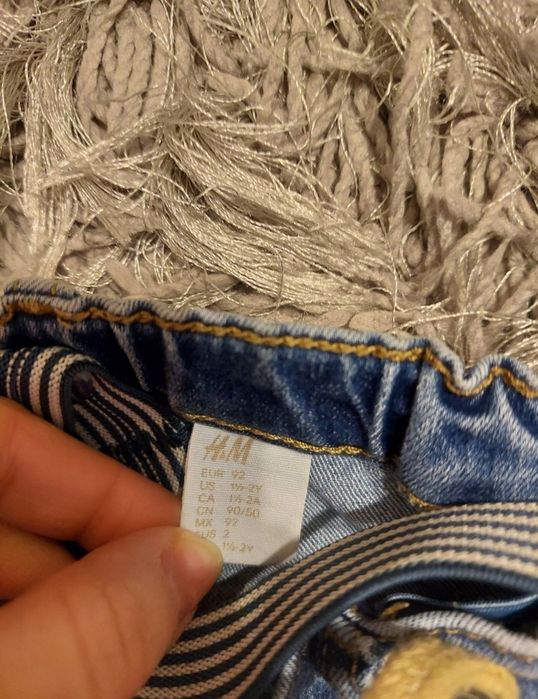 Spodenki jeansowe h&m 92