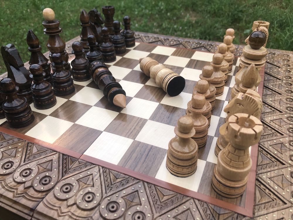 Шахмати, шашки, нарди ручна робота