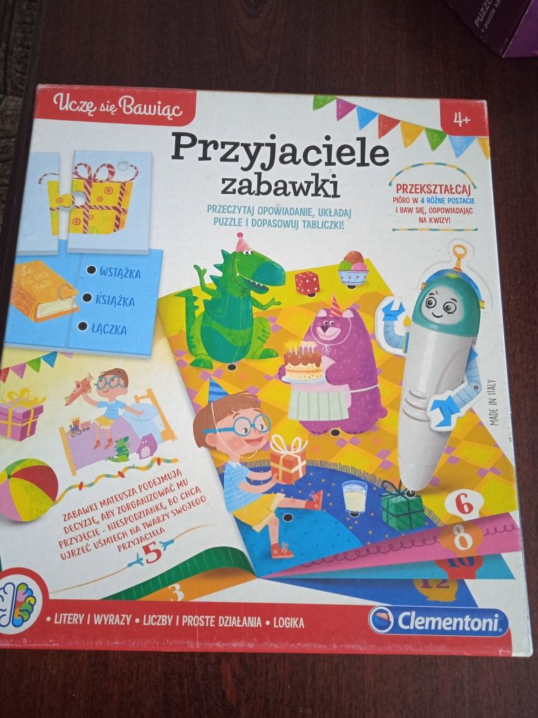 Układanki, puzzle, zabawki