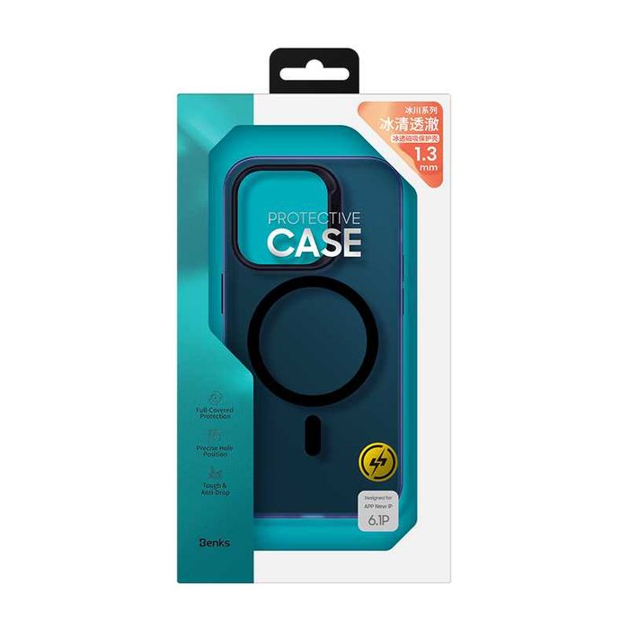 Benks Etui Magnetic Lucid Armor do iPhone 15 Plus biały