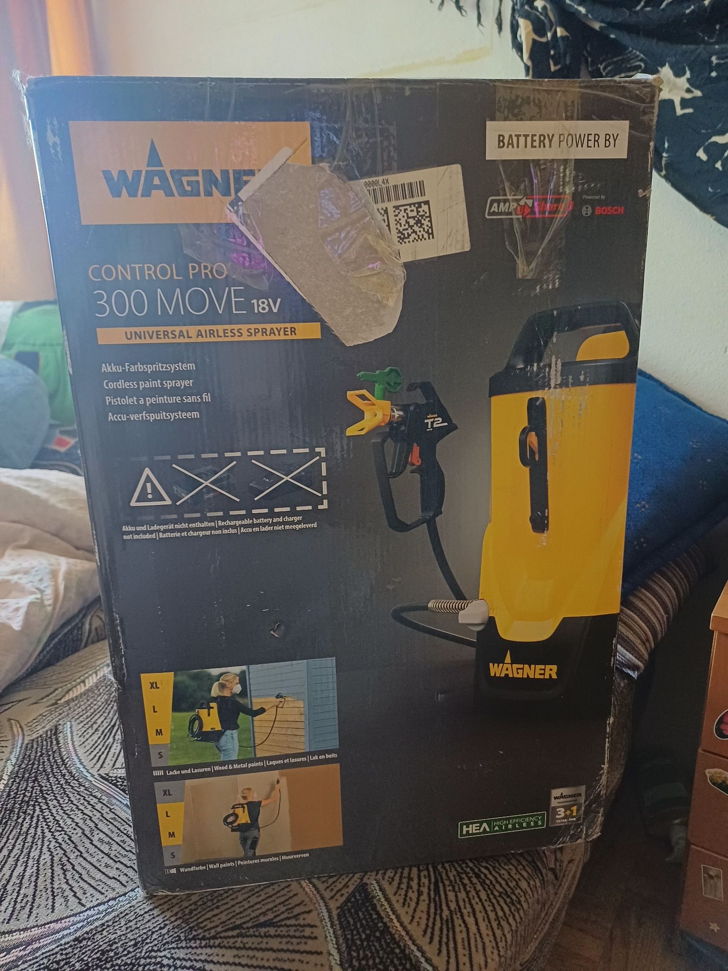 Agregat malarski Wagner control pro 300 move 18v