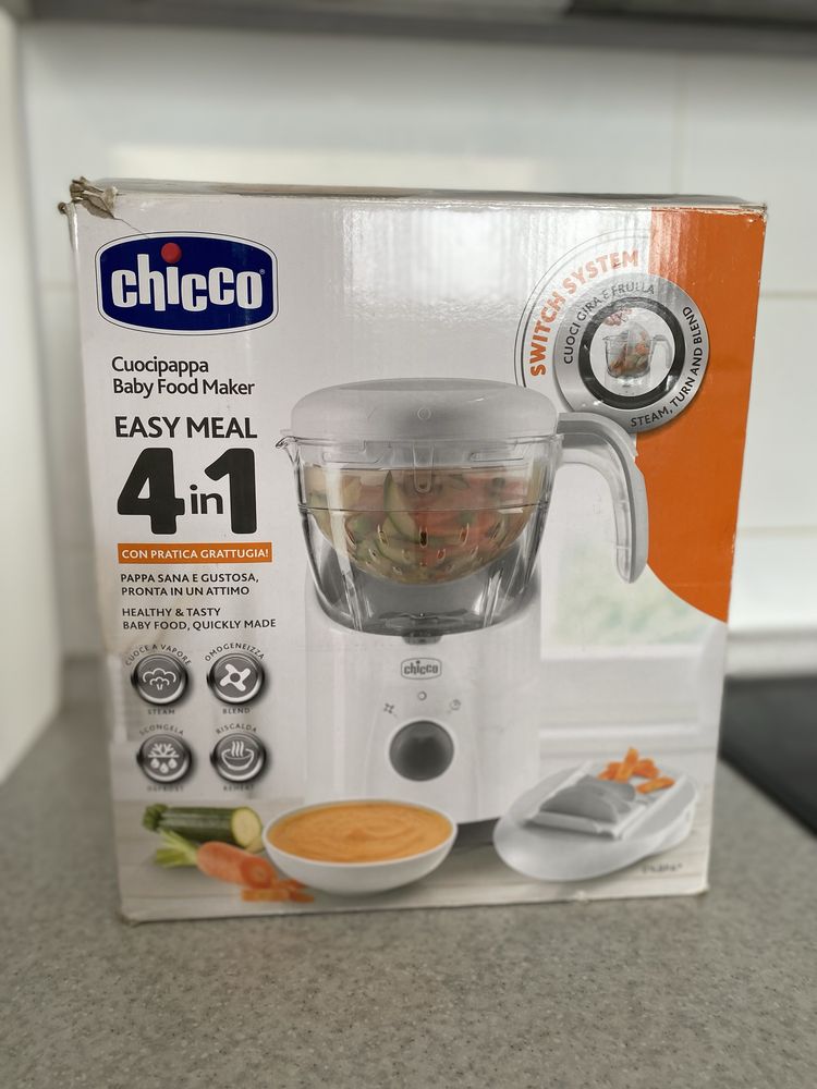 Пароварка блендер Chicco easy meal 4 в 1