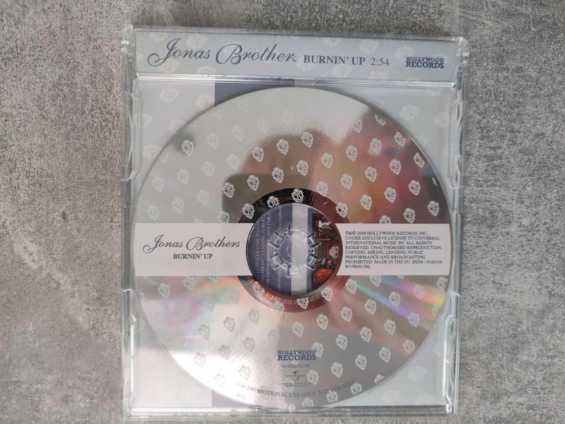 CD Jonas Brothers Burnin' Up Oryginalna Płyta kompaktowa jak Nowa