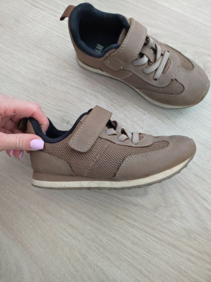 Buty h&m adidasy chłopiec 27 brązowe