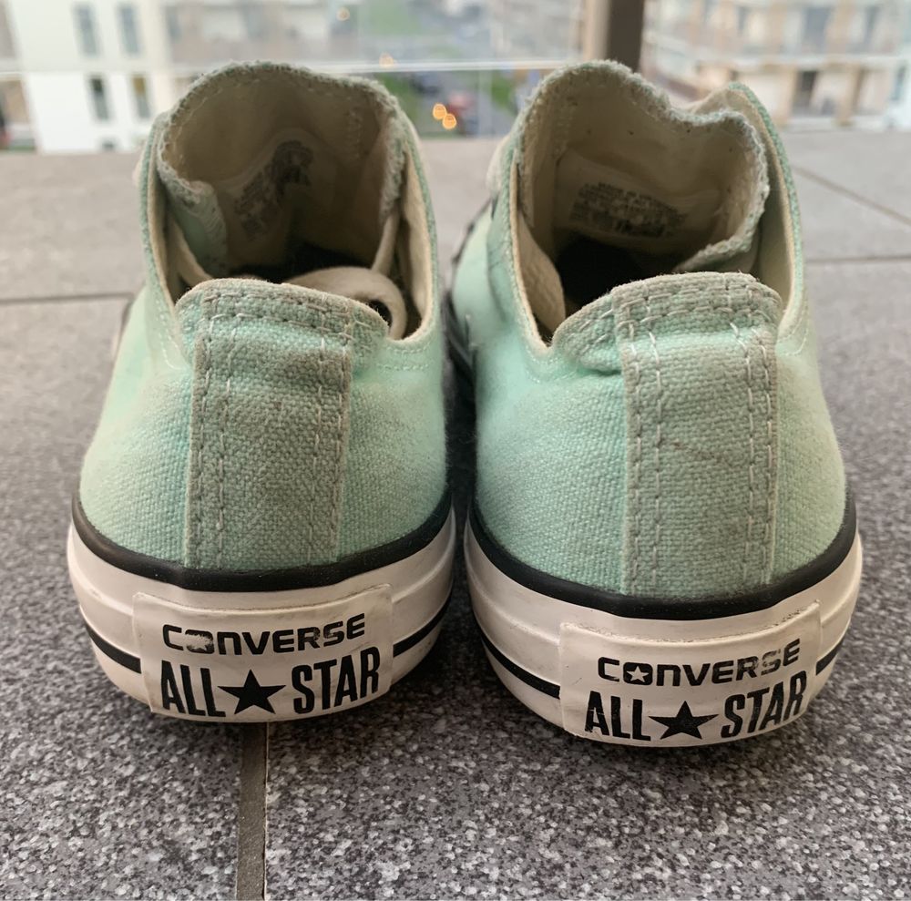 Buty Converse miętowe, rozm. 37 (23cm)