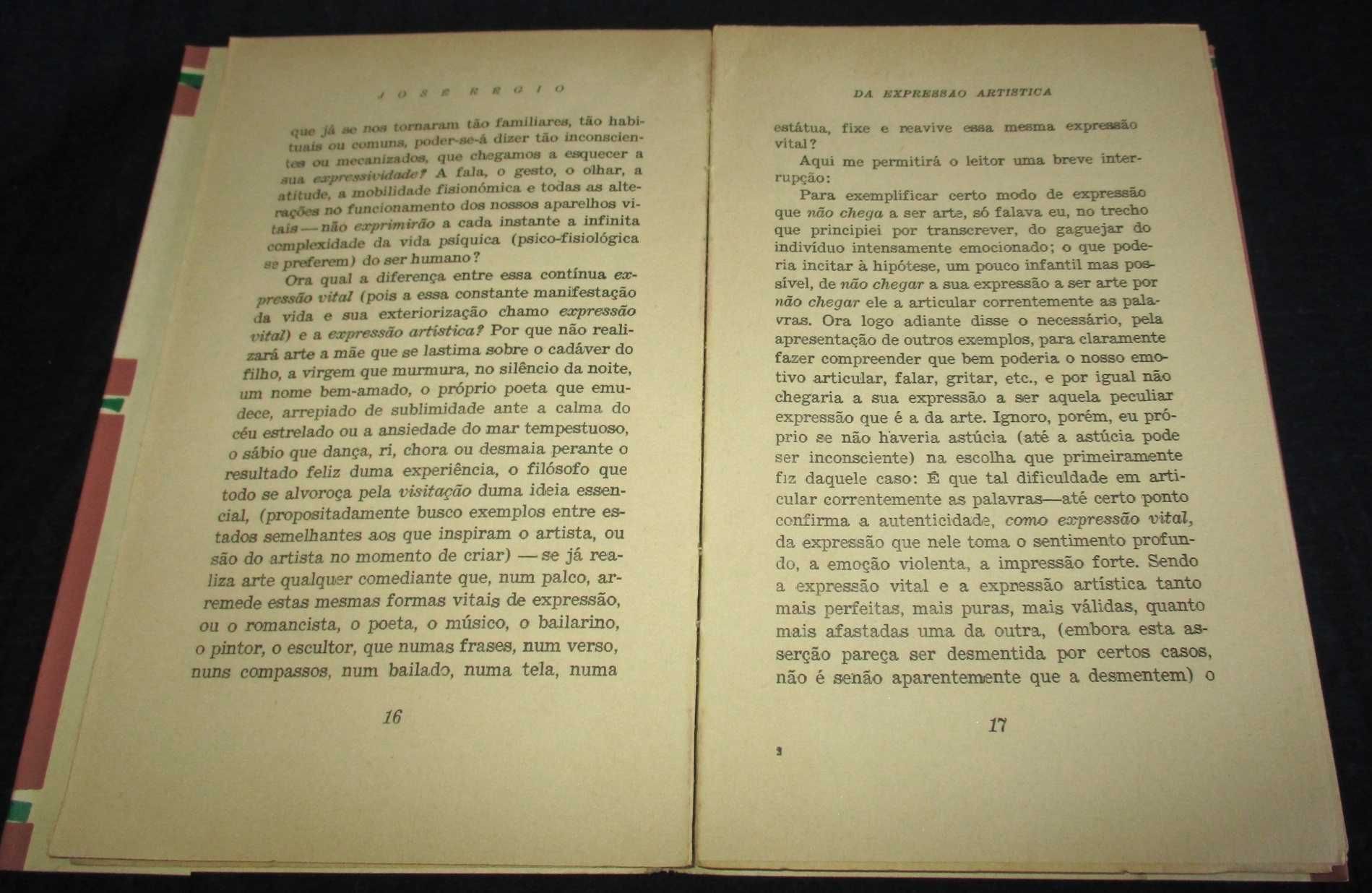 Livro Em Torno da Expressão Artística José Régio