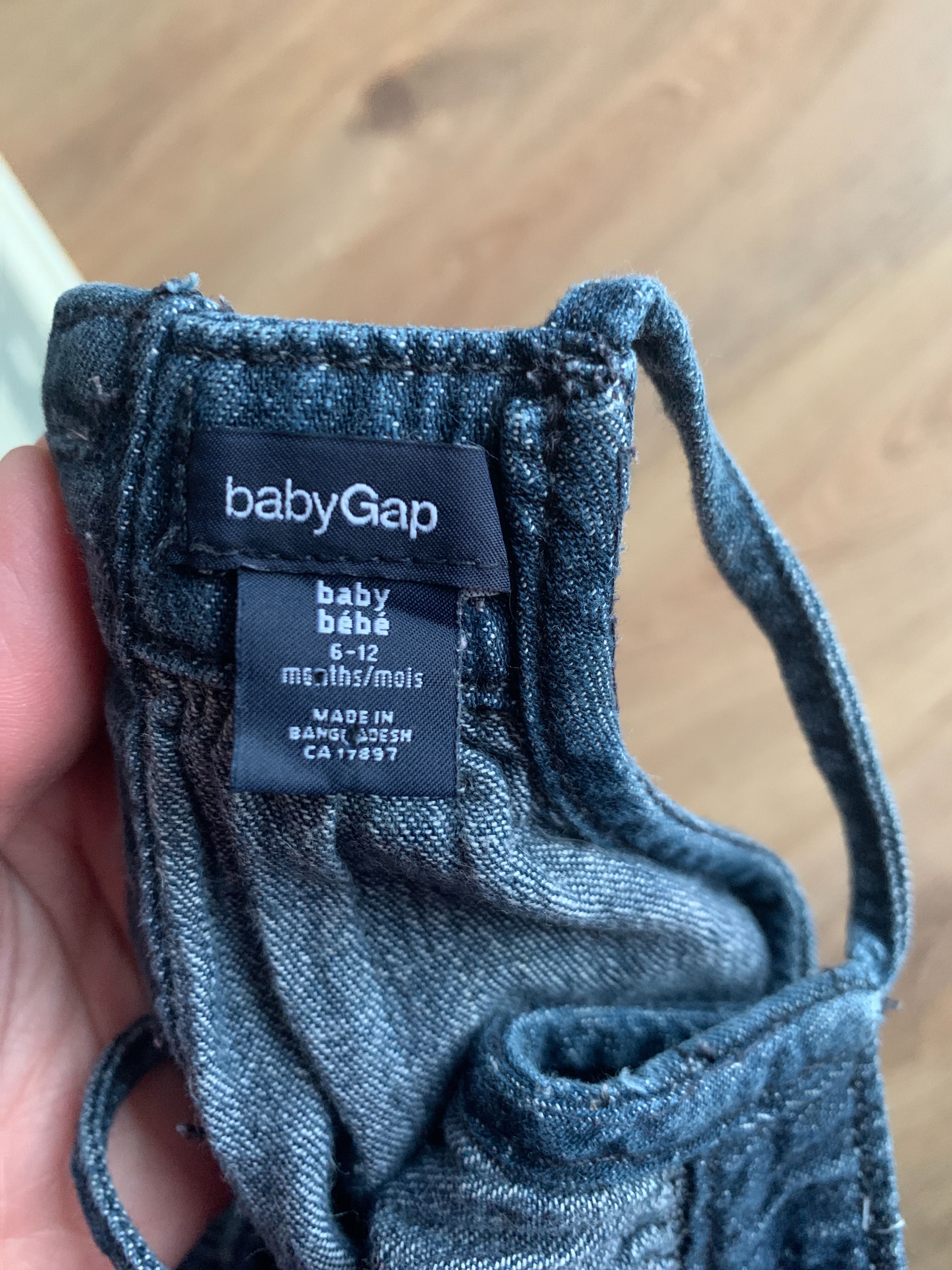 Комбинезон baby Gap на лето джинсовый